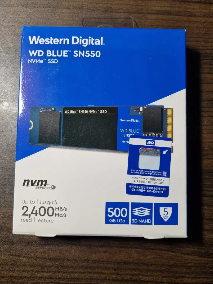 WD SN550 500GB TLC